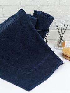 Полотенце махровое, г/к, 50х70, арт. S 50-70 BS, 450 гр/м2, цвет: 17-1207 Синий