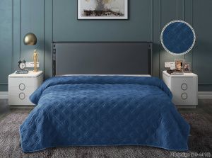 Покрывала велюр "Luxor" RB Indigo (19-4418)
