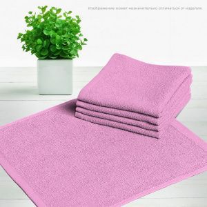 Набор салфеток для уборки 30*30  02000-розовый (5 шт в наборе)