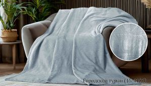 Плед ВЕЛСОФТ диз. (15-4101) Городской туман (Л)
