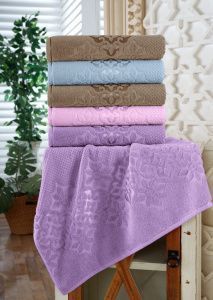 Полотенце махровое Luxor диз. Блум 50х90