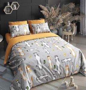 КПБ Поплин Тинейджер "Luxor" диз. № Кот-батон 7697