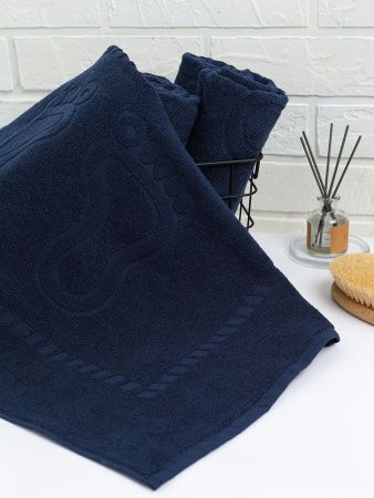 Полотенце махровое, г/к, 50х70, арт. S 50-70 BS, 450 гр/м2, цвет: 17-1207 Синий