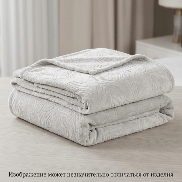 Плед ВЕЛСОФТ диз. (13-0000) Лунный луч Перо (Л)