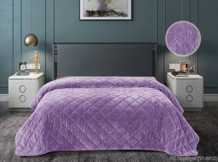 Покрывала велюр "Luxor" PK Amethyst (17-3612)