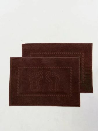 Полотенце махровое, г/к, 50х70, арт. S 50-70 BS, 450 гр/м2, цвет: 18-1304-Шоколадный